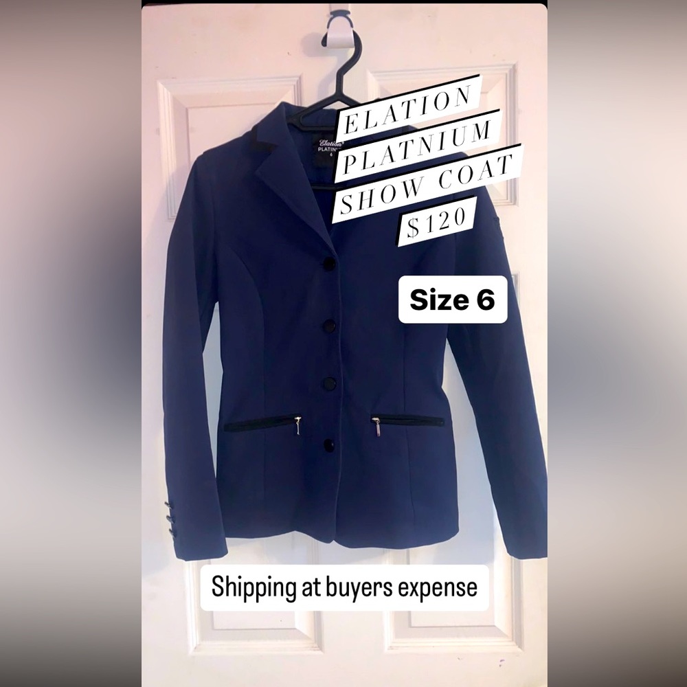 Elation Platinum Hunter Show Coat